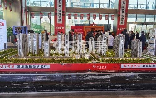 杭望云潮城沙盘实景图