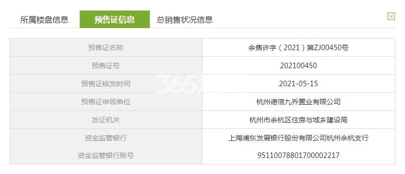 观湖之宸2、8#预售证