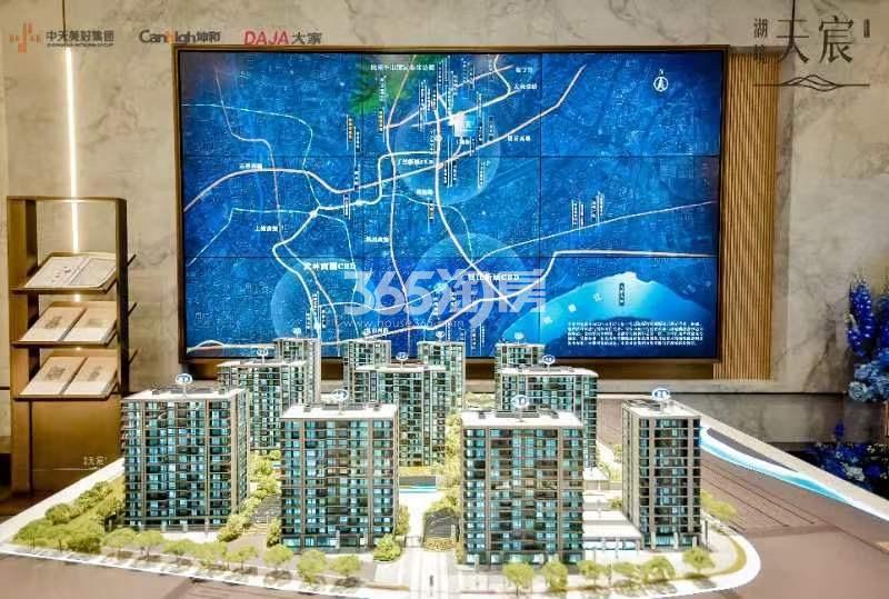 湖境天宸示范区-沙盘与区位