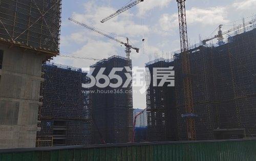 杭望云潮城3月施工实景图
