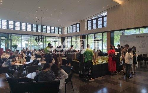 杭望云潮城实景图