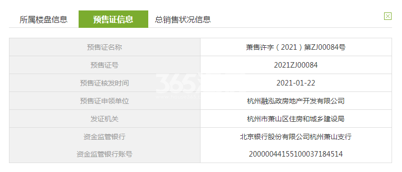 森与海之城二区6、7、13、14#预售证