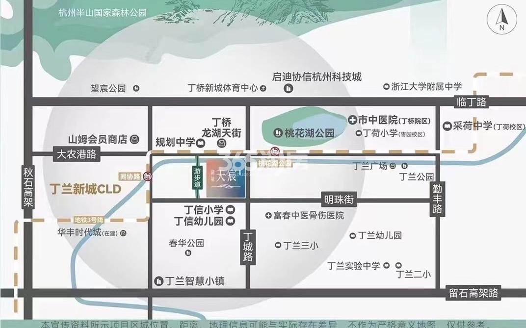 湖境天宸区位图