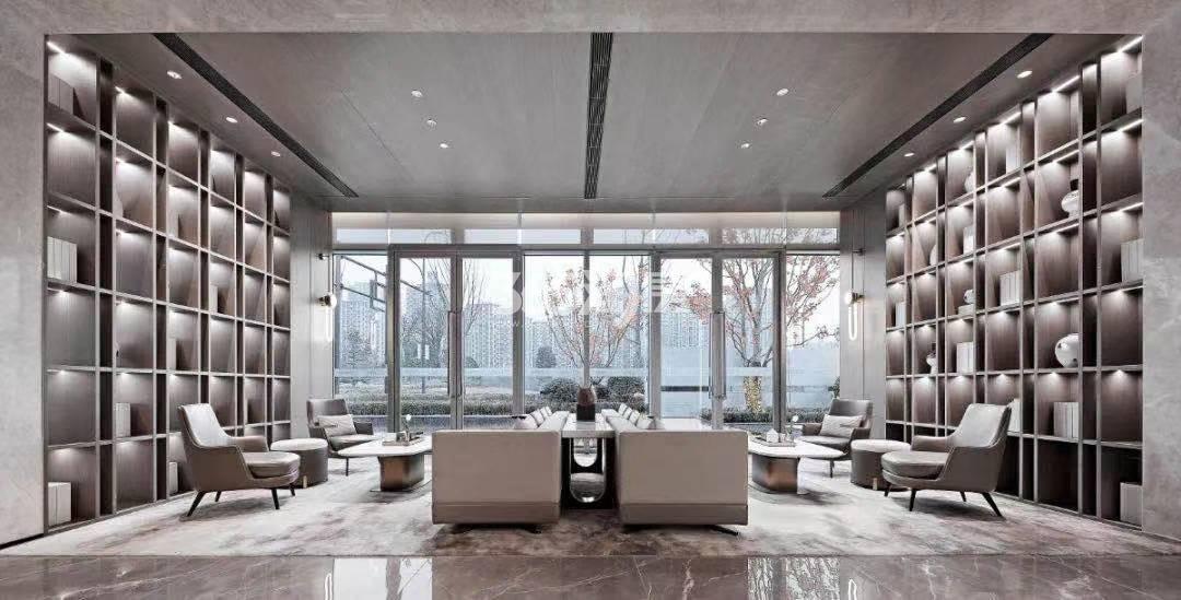 2021.03星著柏悦府示范区实景图