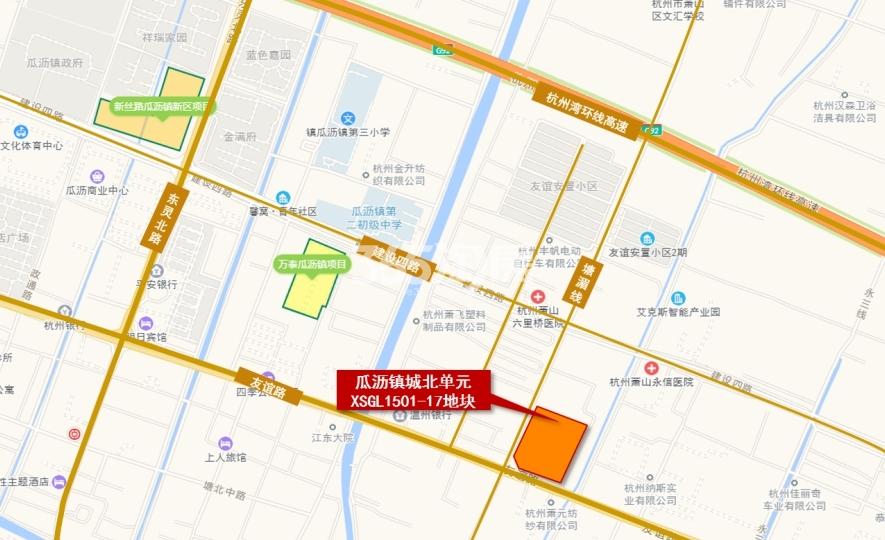 新丝路瓜沥38号宅地区位图