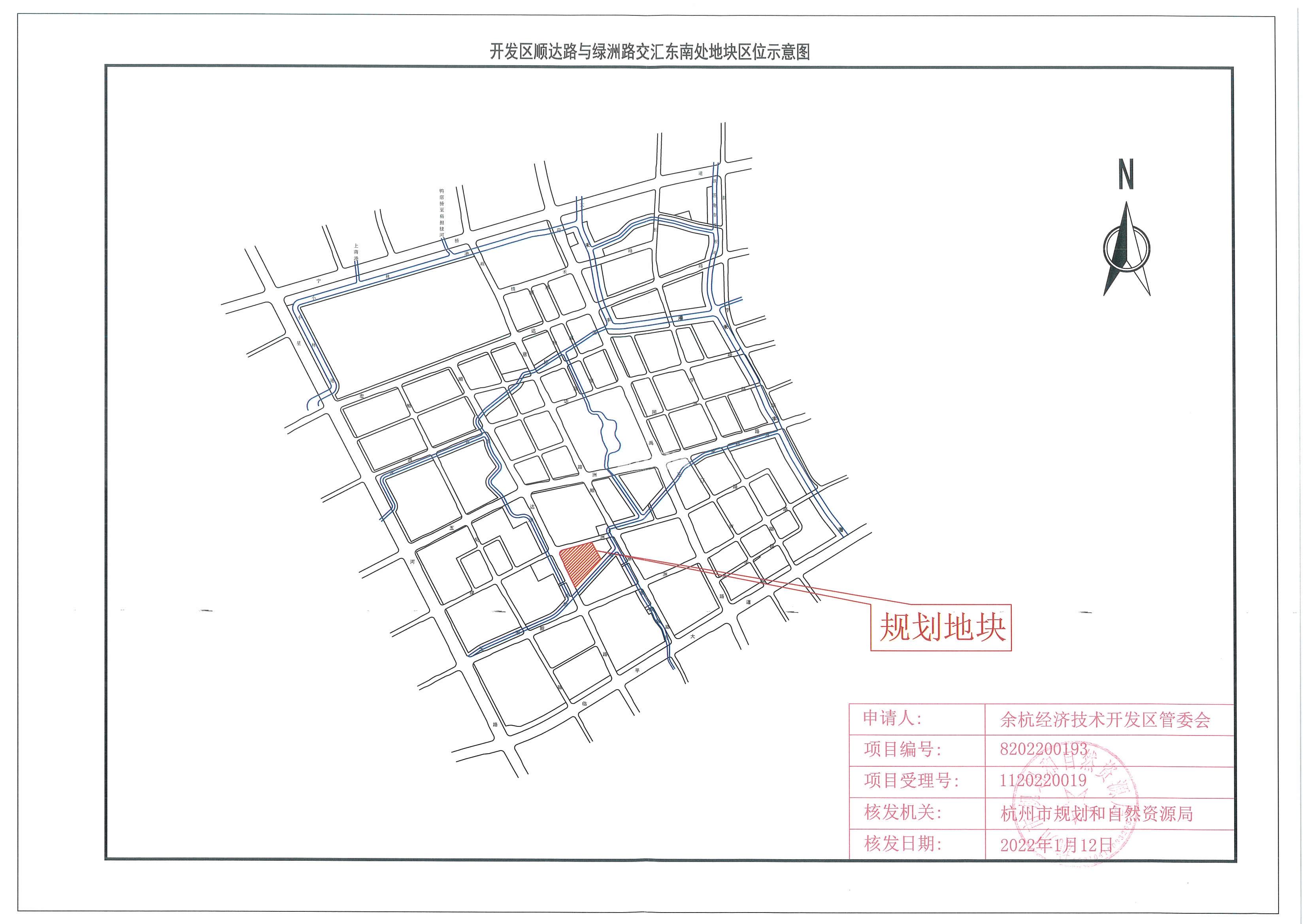 坤和开发区2号宅地区位图