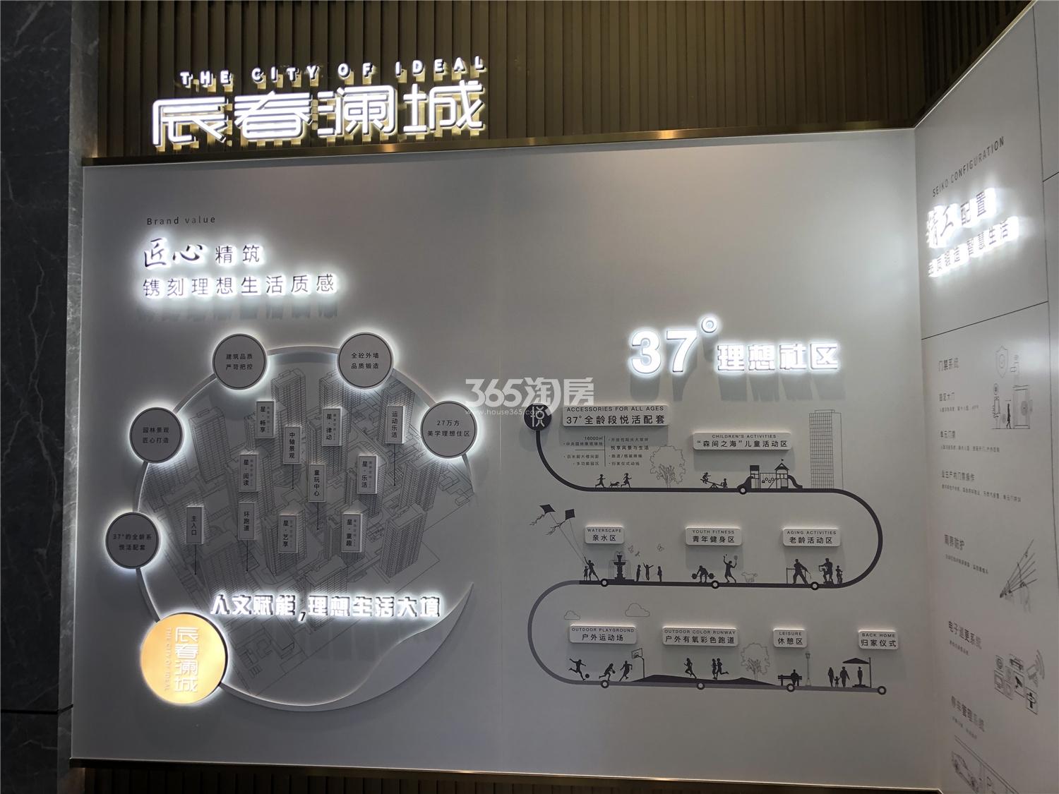 辰春澜城售楼处实景图