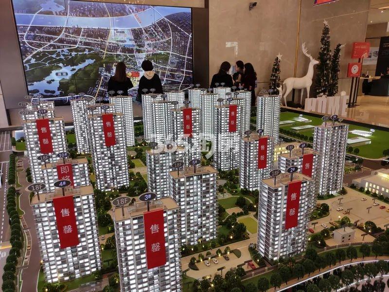 蜀惠朝闻花城售楼处实景图