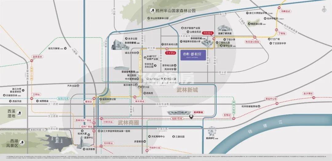 保利都和轩交通图