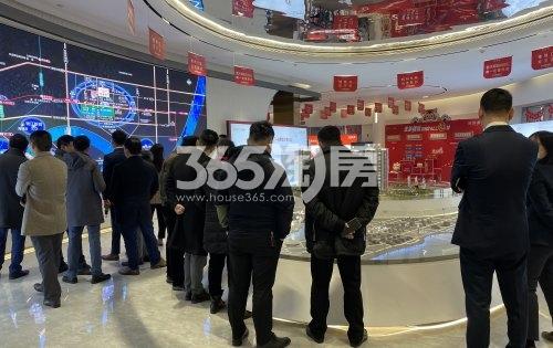 杭臻源筑售楼处实景图