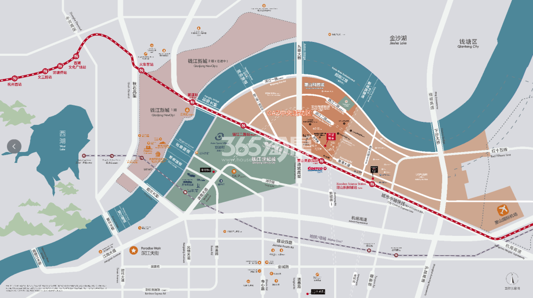 滨望雅庭交通图