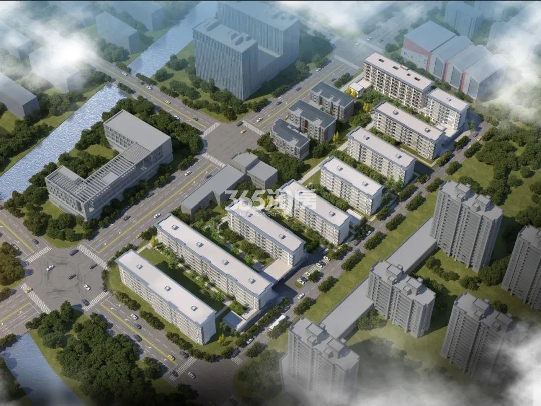 圣奥崇贤项目规划鸟瞰图