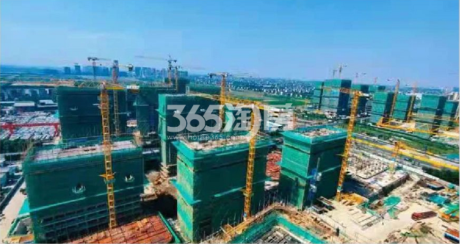 未来云帆城6月建设进度实景图