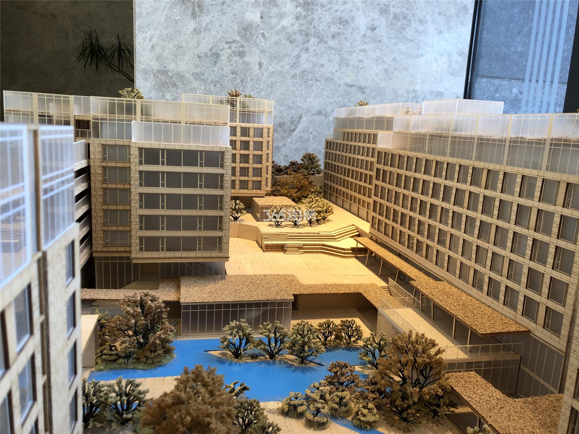 云安朴座示范区沙盘实景图（2021.03）