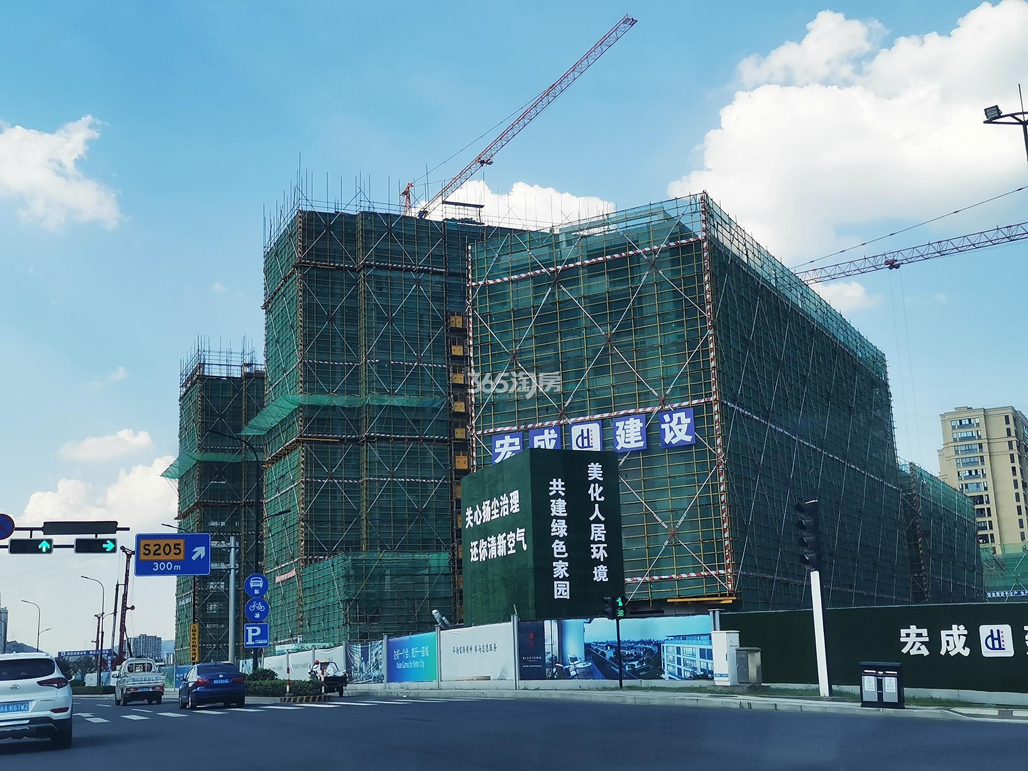 2021.07.14恒伟江南山庄建设进度实景图