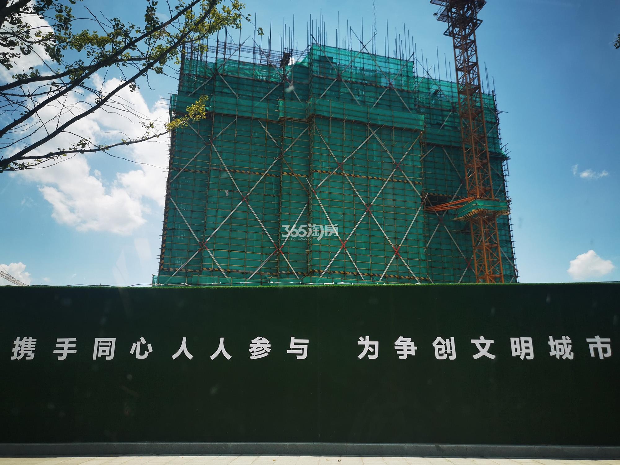 2021.07.14星著柏悦府建设进度实景图