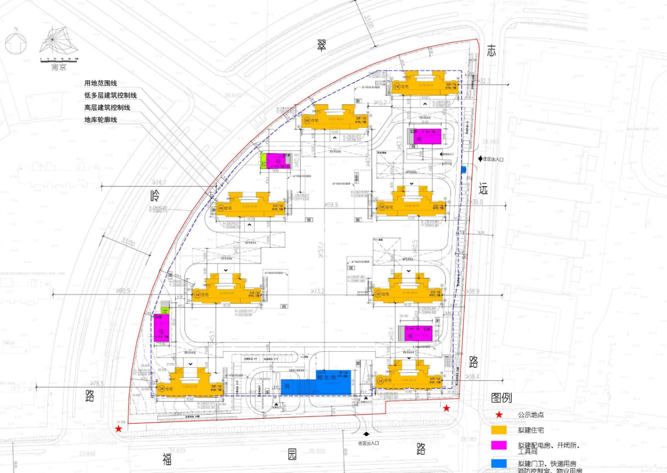 中海两桥G37地块总平面图