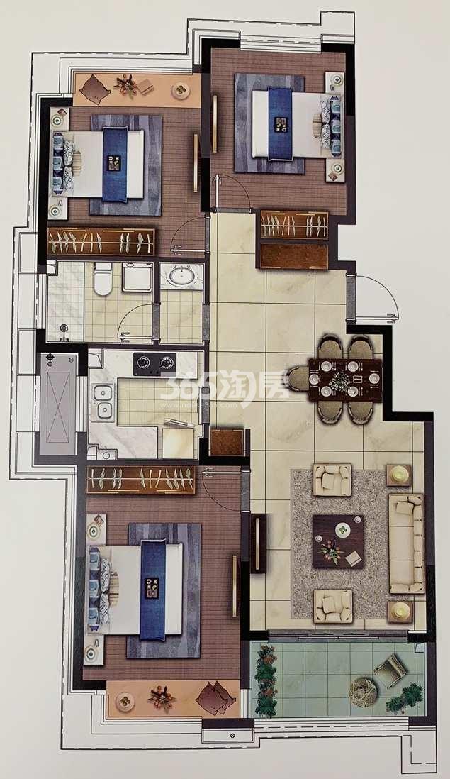 惠都上府名著户型图