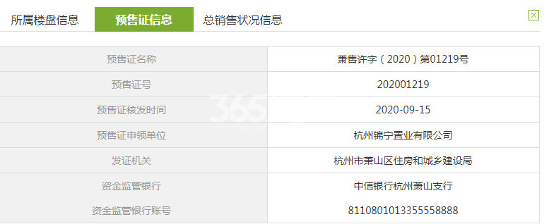 樟宜翠湾2、17#预售证