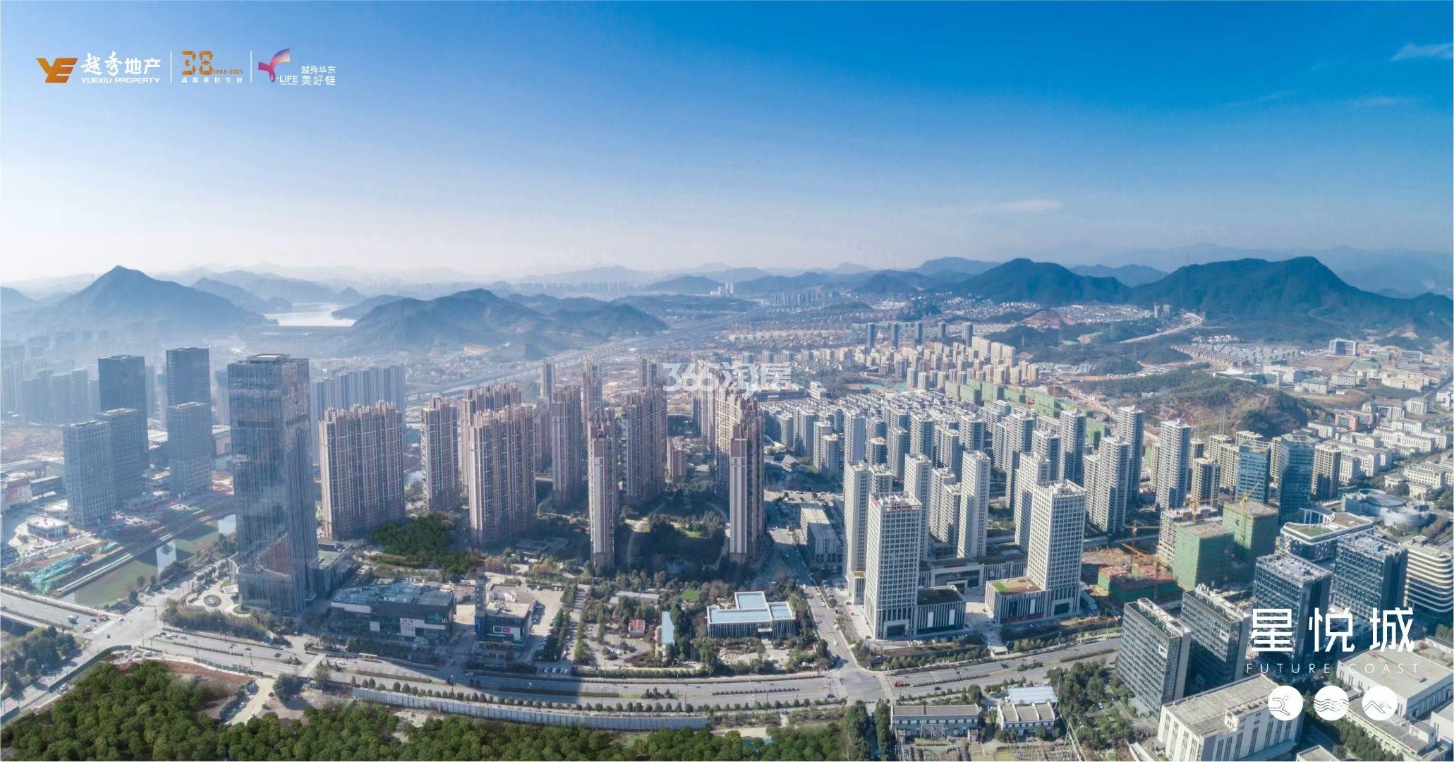 2021.1星悦城一期航拍实景图