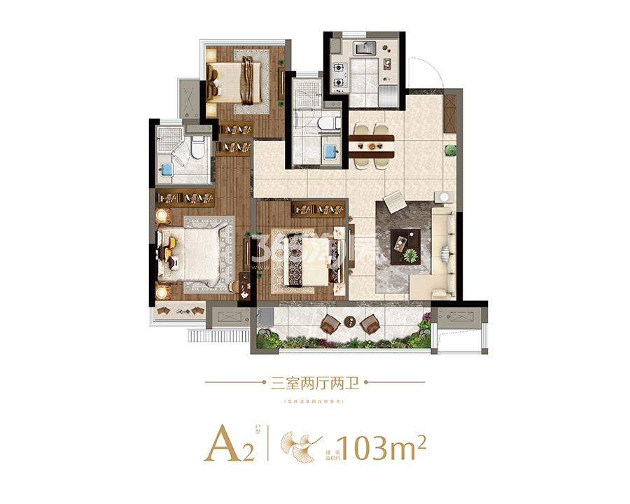 合肥龙湖文德春江天越楼盘户型图_合肥365淘房