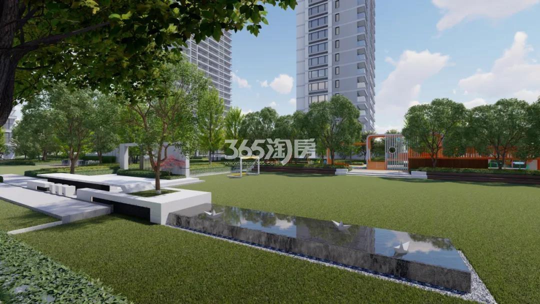 溪珺庭园区效果图