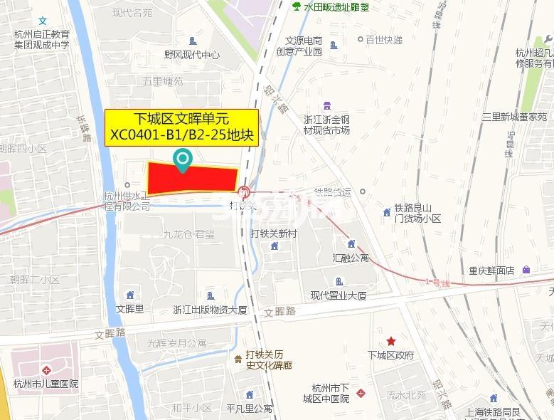苏荷汇区位图_杭州苏荷汇_杭州新房网_365淘房