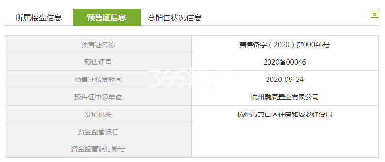 云尚澜天府3、4、7-11#预售证