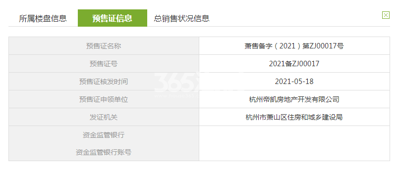 公元帝景46、50幢预售证
